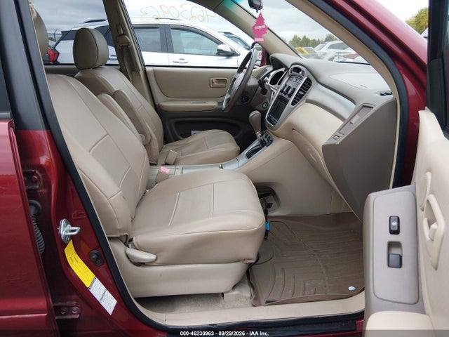 2004 Toyota Highlander V6 მანქანა იყიდება აუქციონზე, vin: JTEEP21AX40043587, აუქციონის ნომერი: 46230963