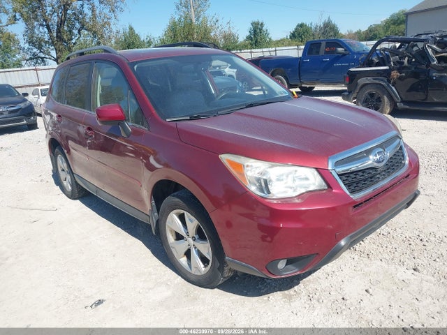 2014 Subaru Forester 2.5i Limited მანქანა იყიდება აუქციონზე, vin: JF2SJAHC2EH437213, აუქციონის ნომერი: 46230970