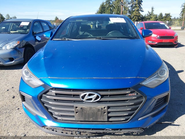 2018 Hyundai Elantra Sport მანქანა იყიდება აუქციონზე, vin: KMHD04LB7JU636927, აუქციონის ნომერი: 46230971