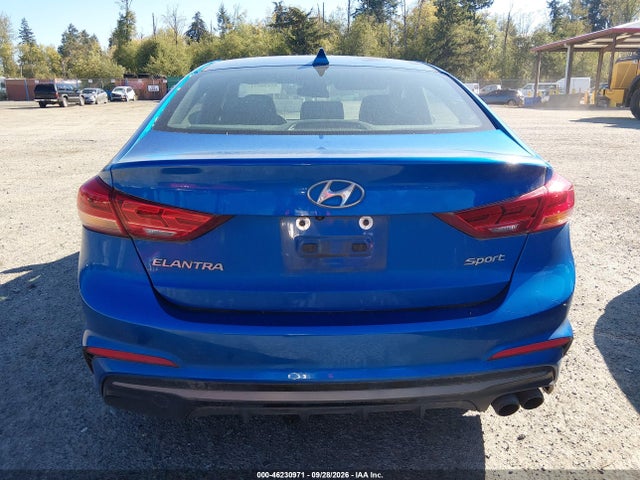 2018 Hyundai Elantra Sport მანქანა იყიდება აუქციონზე, vin: KMHD04LB7JU636927, აუქციონის ნომერი: 46230971