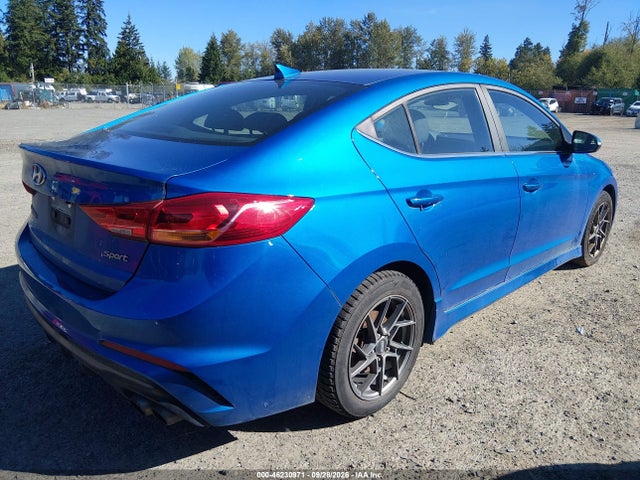 2018 Hyundai Elantra Sport მანქანა იყიდება აუქციონზე, vin: KMHD04LB7JU636927, აუქციონის ნომერი: 46230971