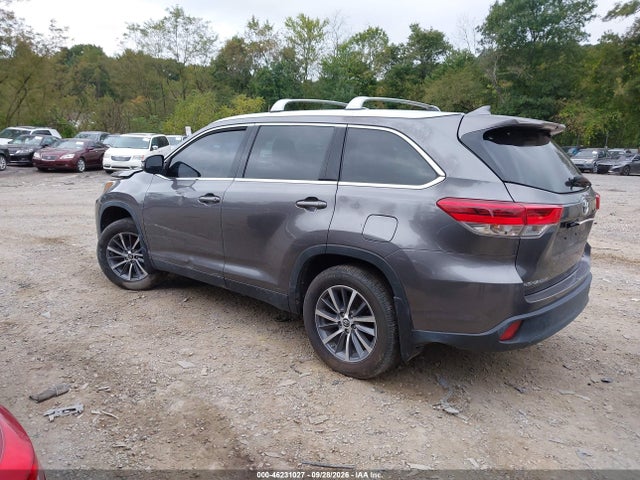 Продажа на аукционе авто 2019 Toyota Highlander Xle, vin: 5TDJZRFH9KS615397, номер лота: 46231027