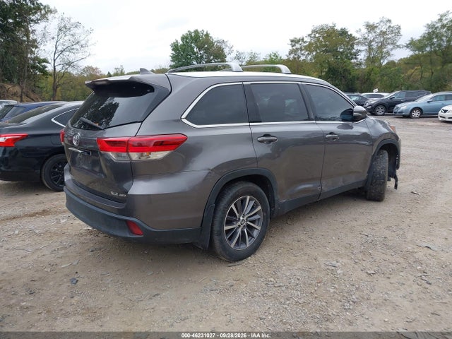 Продажа на аукционе авто 2019 Toyota Highlander Xle, vin: 5TDJZRFH9KS615397, номер лота: 46231027