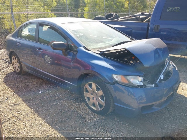 46231037 :رقم المزاد ، 19XFA16539E045390 vin ، 2009 Honda Civic Lx مزاد بيع