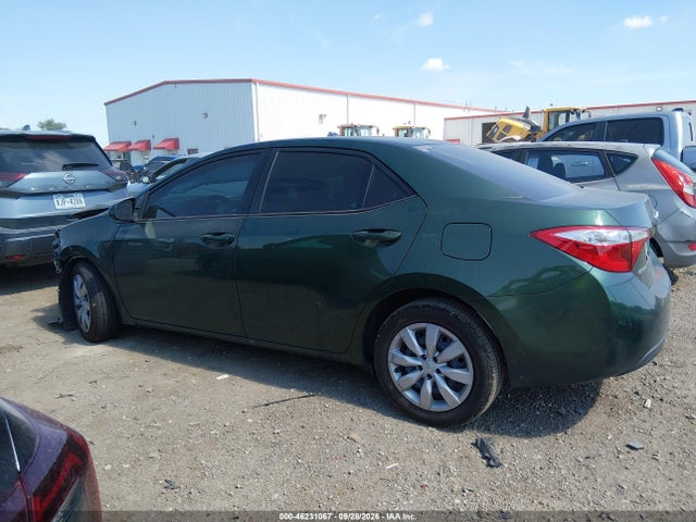 2016 Toyota Corolla Le მანქანა იყიდება აუქციონზე, vin: 2T1BURHE7GC674180, აუქციონის ნომერი: 46231067