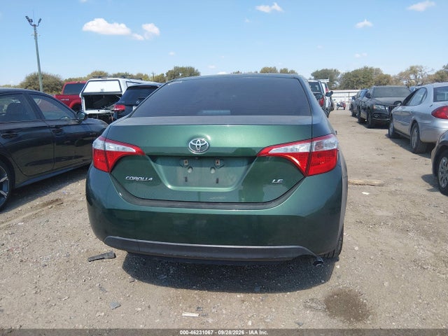 2016 Toyota Corolla Le მანქანა იყიდება აუქციონზე, vin: 2T1BURHE7GC674180, აუქციონის ნომერი: 46231067