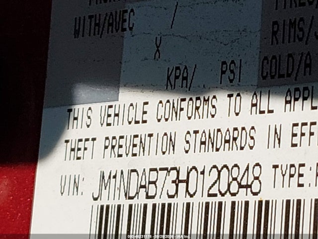 Aukcja sprzedaży 2017 Mazda Mx-5 Miata Sport, vin: JM1NDAB73H0120848, numer aukcji: 46231178