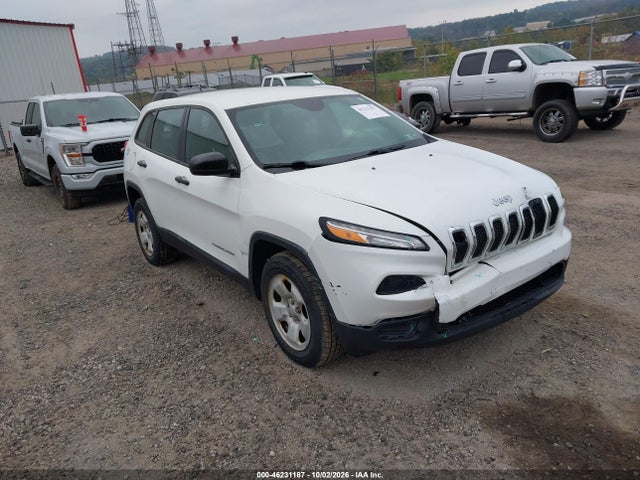 2016 Jeep Cherokee Sport მანქანა იყიდება აუქციონზე, vin: 1C4PJMAB1GW236165, აუქციონის ნომერი: 46231187