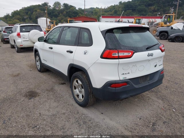 Продаж на аукціоні авто 2016 Jeep Cherokee Sport, vin: 1C4PJMAB1GW236165, номер лоту: 46231187