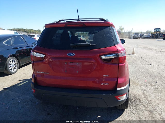 Продаж на аукціоні авто 2018 Ford Ecosport Ses, vin: MAJ6P1CL6JC179961, номер лоту: 46231193