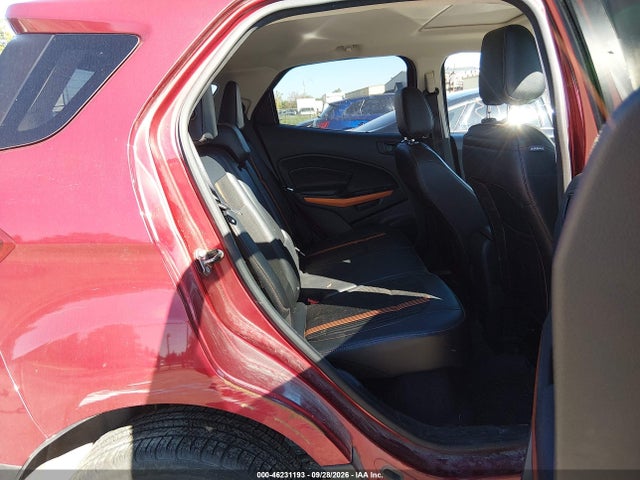 Продаж на аукціоні авто 2018 Ford Ecosport Ses, vin: MAJ6P1CL6JC179961, номер лоту: 46231193