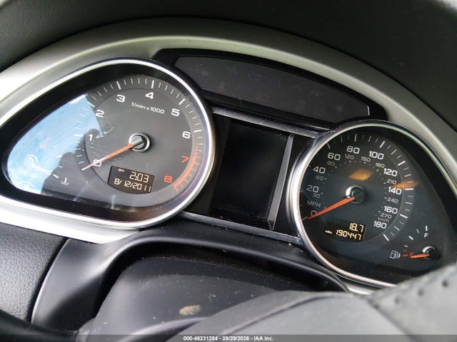 46231284 :رقم المزاد ، WA1DGBFE7CD010558 vin ، 2012 Audi Q7 3.0t S Line Prestige مزاد بيع