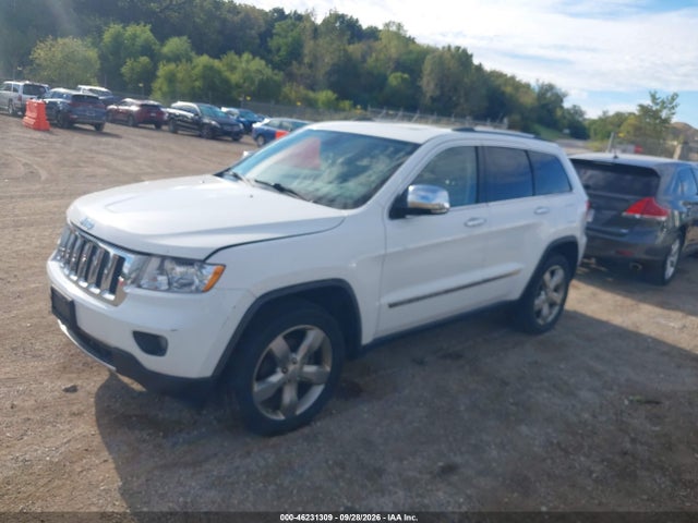 2013 Jeep Grand Cherokee Overland მანქანა იყიდება აუქციონზე, vin: 1C4RJFCG2DC627206, აუქციონის ნომერი: 46231309