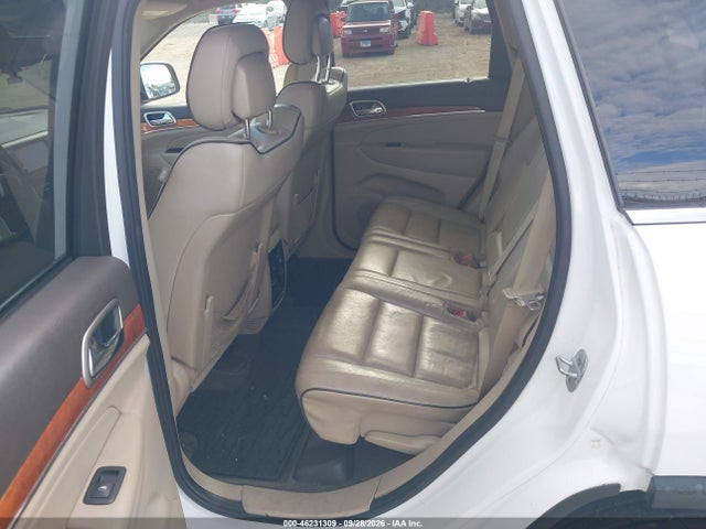 2013 Jeep Grand Cherokee Overland მანქანა იყიდება აუქციონზე, vin: 1C4RJFCG2DC627206, აუქციონის ნომერი: 46231309