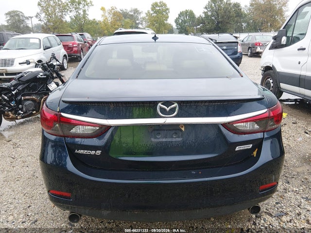 2016 Mazda Mazda6 I Grand Touring მანქანა იყიდება აუქციონზე, vin: JM1GJ1W59G1472495, აუქციონის ნომერი: 46231333