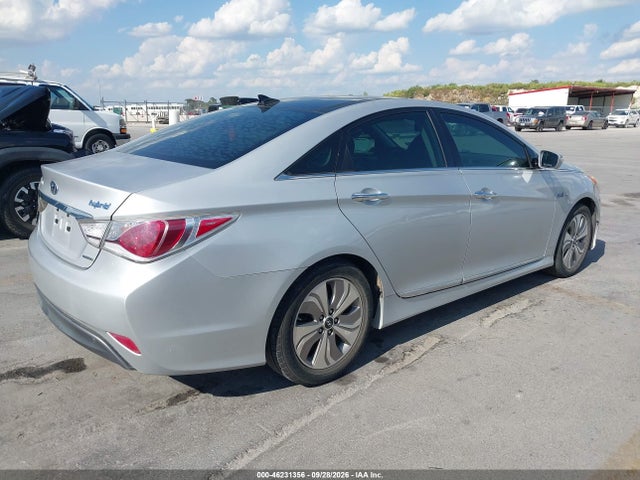 2015 Hyundai Sonata Hybrid Limited მანქანა იყიდება აუქციონზე, vin: KMHEC4A44FA119092, აუქციონის ნომერი: 46231356