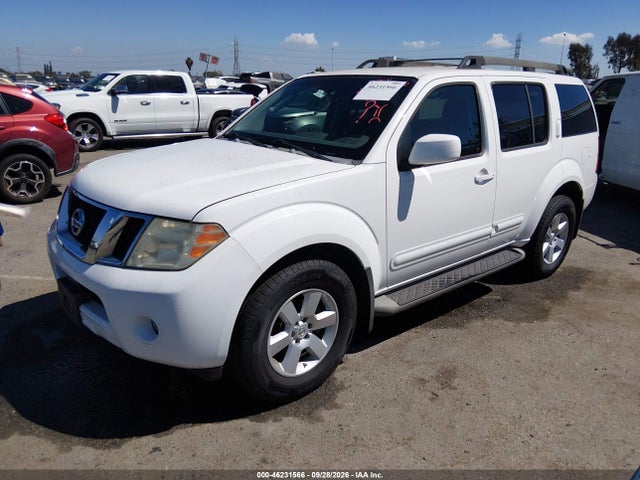46231566 :رقم المزاد ، 5N1AR18U98C636445 vin ، 2008 Nissan Pathfinder Se مزاد بيع