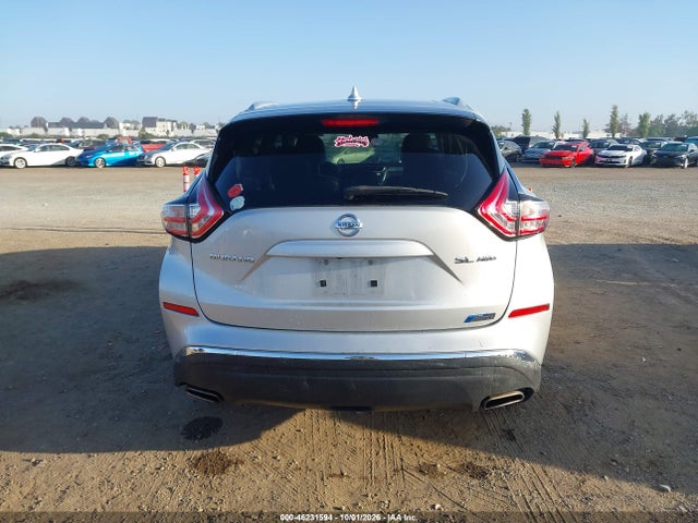 Aukcja sprzedaży 2016 Nissan Murano Hybrid Sl, vin: 5N1CZ2MH4GN153651, numer aukcji: 46231594
