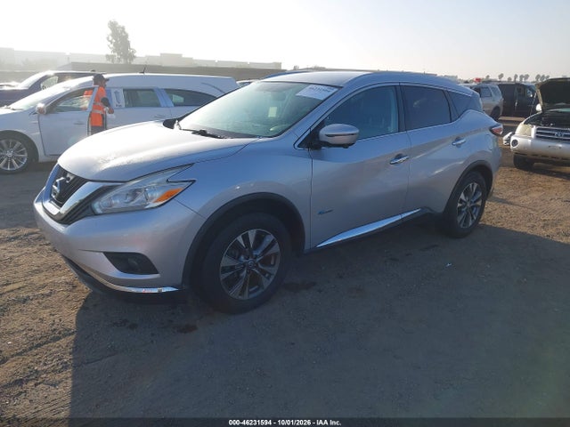 Aukcja sprzedaży 2016 Nissan Murano Hybrid Sl, vin: 5N1CZ2MH4GN153651, numer aukcji: 46231594