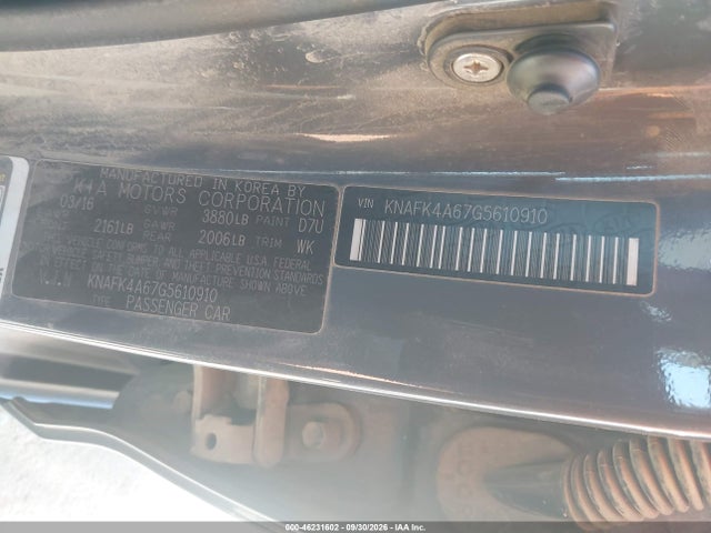 KIA FORTE LX 2016 KNAFK4A67G5610910 Image 9