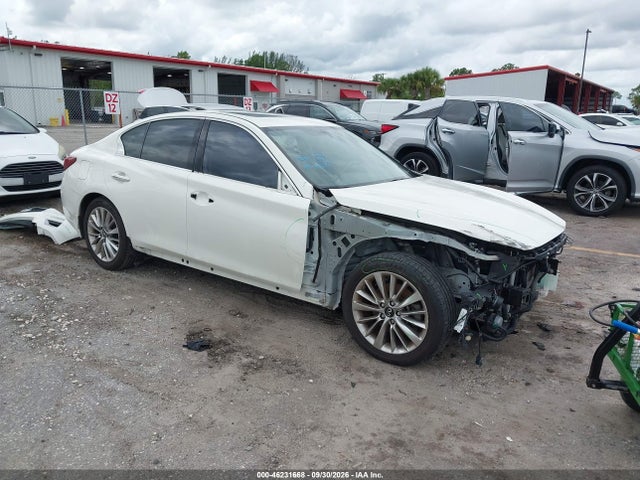 46231668 :رقم المزاد ، JN1EV7BP6MM702366 vin ، 2021 Infiniti Q50 Luxe مزاد بيع