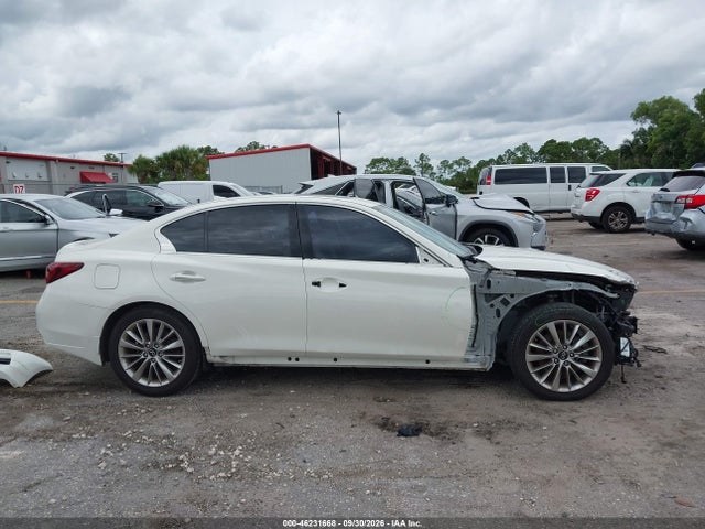 46231668 :رقم المزاد ، JN1EV7BP6MM702366 vin ، 2021 Infiniti Q50 Luxe مزاد بيع