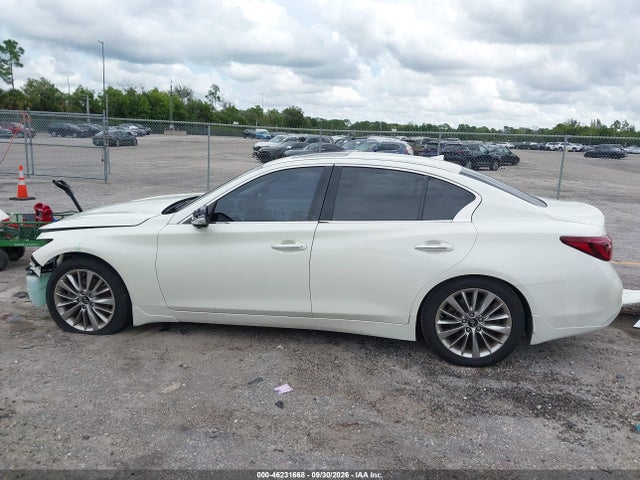 46231668 :رقم المزاد ، JN1EV7BP6MM702366 vin ، 2021 Infiniti Q50 Luxe مزاد بيع