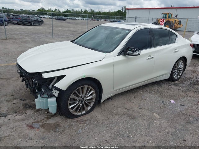 46231668 :رقم المزاد ، JN1EV7BP6MM702366 vin ، 2021 Infiniti Q50 Luxe مزاد بيع