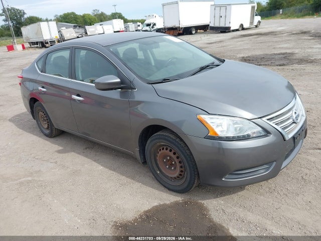 2015 Nissan Sentra Sv მანქანა იყიდება აუქციონზე, vin: 3N1AB7AP9FL642055, აუქციონის ნომერი: 46231703