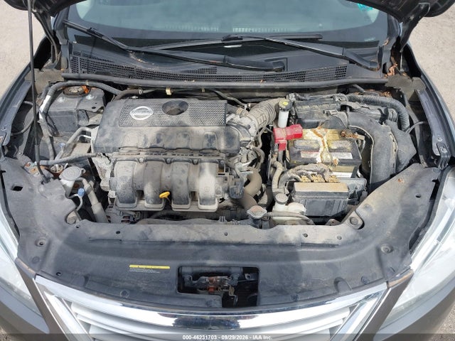 2015 Nissan Sentra Sv მანქანა იყიდება აუქციონზე, vin: 3N1AB7AP9FL642055, აუქციონის ნომერი: 46231703