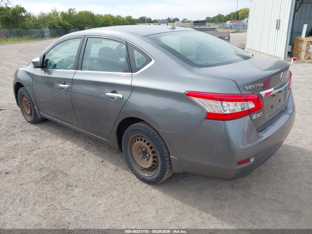 2015 Nissan Sentra Sv მანქანა იყიდება აუქციონზე, vin: 3N1AB7AP9FL642055, აუქციონის ნომერი: 46231703