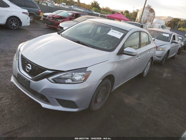 2018 Nissan Sentra S მანქანა იყიდება აუქციონზე, vin: 3N1AB7AP5JY326373, აუქციონის ნომერი: 46231706