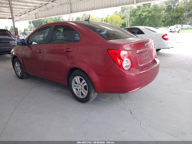 Продажа на аукционе авто 2012 Chevrolet Sonic 2ls, vin: 1G1JA5SH4C4132900, номер лота: 46231742