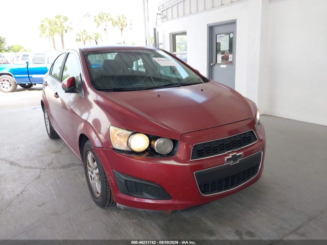 Продажа на аукционе авто 2012 Chevrolet Sonic 2ls, vin: 1G1JA5SH4C4132900, номер лота: 46231742