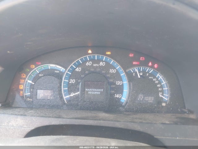 2012 Toyota Camry Hybrid Xle მანქანა იყიდება აუქციონზე, vin: 4T1BD1FK3CU039881, აუქციონის ნომერი: 46231775