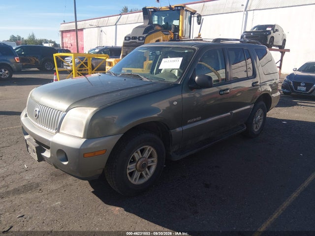 2002 Mercury Mountaineer მანქანა იყიდება აუქციონზე, vin: 4M2ZU86E52ZJ08121, აუქციონის ნომერი: 46231853