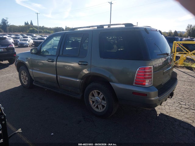 2002 Mercury Mountaineer მანქანა იყიდება აუქციონზე, vin: 4M2ZU86E52ZJ08121, აუქციონის ნომერი: 46231853