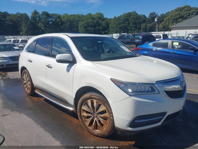 Продаж на аукціоні авто 2014 Acura Mdx Technology Package, vin: 5FRYD3H49EB011392, номер лоту: 46231897
