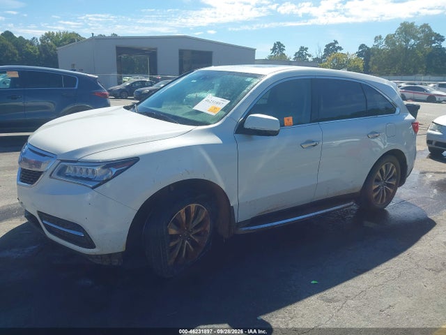 Продажа на аукционе авто 2014 Acura Mdx Technology Package, vin: 5FRYD3H49EB011392, номер лота: 46231897