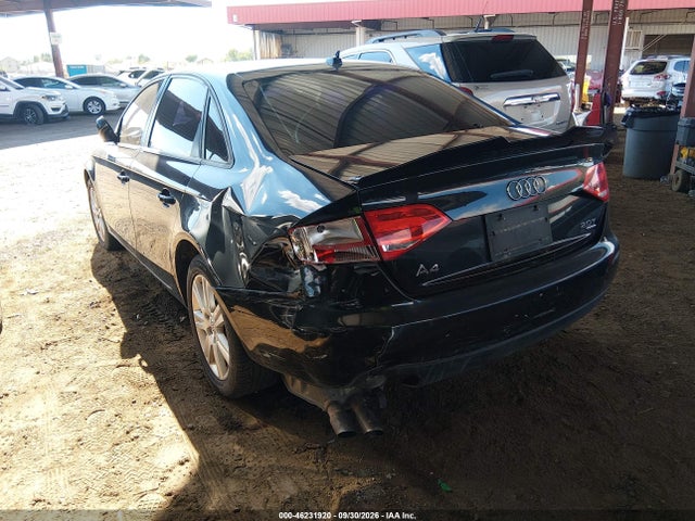 2011 Audi A4 2.0t Premium მანქანა იყიდება აუქციონზე, vin: WAUBFAFL0BN040015, აუქციონის ნომერი: 46231920