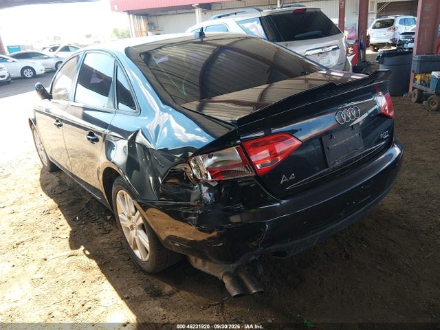 2011 Audi A4 2.0t Premium მანქანა იყიდება აუქციონზე, vin: WAUBFAFL0BN040015, აუქციონის ნომერი: 46231920