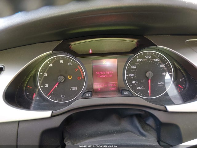 2011 Audi A4 2.0t Premium მანქანა იყიდება აუქციონზე, vin: WAUBFAFL0BN040015, აუქციონის ნომერი: 46231920
