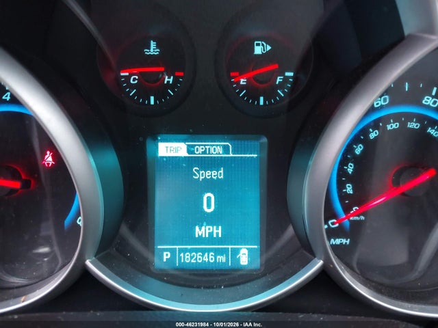 Продажа на аукционе авто 2015 Chevrolet Cruze 1lt Auto, vin: 1G1PC5SBXF7238626, номер лота: 46231984