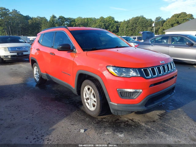 Продаж на аукціоні авто 2020 Jeep Compass Sport Fwd, vin: 3C4NJCAB8LT151146, номер лоту: 46232035