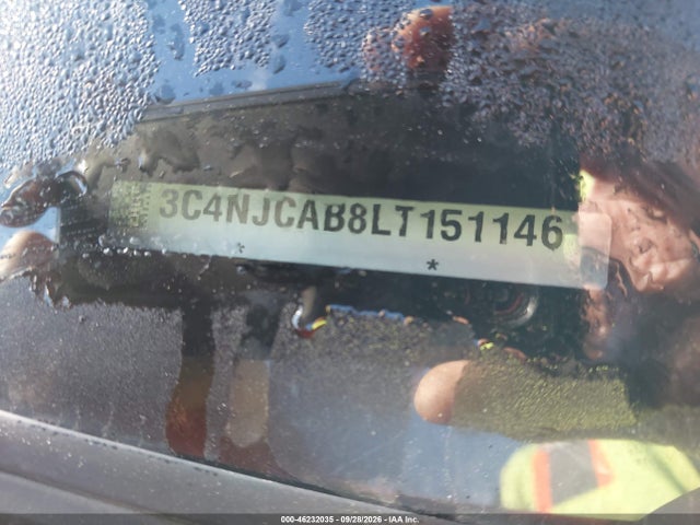 Продаж на аукціоні авто 2020 Jeep Compass Sport Fwd, vin: 3C4NJCAB8LT151146, номер лоту: 46232035