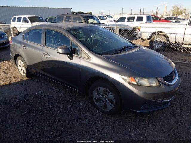 2013 Honda Civic Lx მანქანა იყიდება აუქციონზე, vin: 19XFB2F54DE091371, აუქციონის ნომერი: 46232037