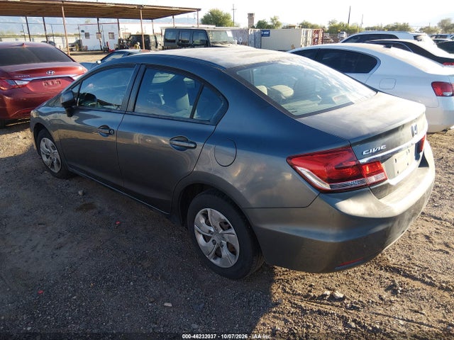 46232037 :رقم المزاد ، 19XFB2F54DE091371 vin ، 2013 Honda Civic Lx مزاد بيع