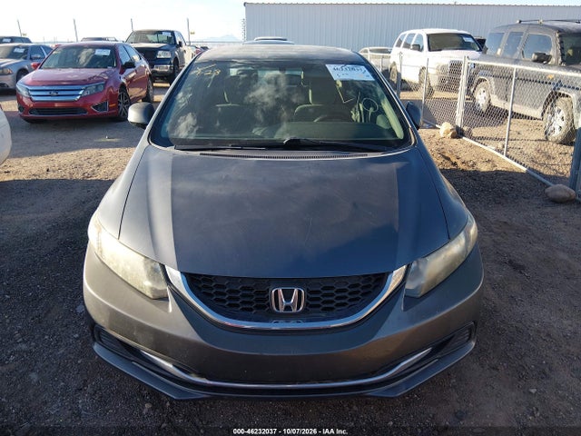 46232037 :رقم المزاد ، 19XFB2F54DE091371 vin ، 2013 Honda Civic Lx مزاد بيع