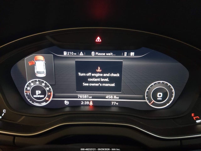 46232121 :رقم المزاد ، WA1BNAFY2J2021297 vin ، 2018 Audi Q5 2.0t Premium/2.0t Tech Premium مزاد بيع