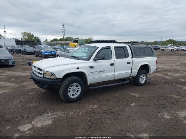 2001 Dodge Dakota Slt/sport მანქანა იყიდება აუქციონზე, vin: 1B7GG2AX71S112415, აუქციონის ნომერი: 46232212